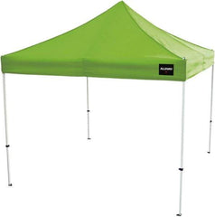 Allegro - Manhole Equipment & Accessories Type: Hi-Viz Green Utility Canopy Shelter - Exact Tool & Supply