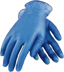 PIP - Size L, 5 mil, Industrial Grade, Powdered Vinyl Disposable Gloves - Exact Tool & Supply