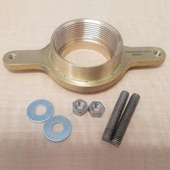 Waterless - Urinals & Accessories Type: Waterless Urinal Flange Color: Brass - Exact Tool & Supply