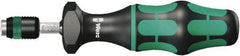 Wera - 1 Piece, 0.3 to 1 N/m, Adjustable Torque Limiting Screwdriver - 0.025" Drive - Exact Tool & Supply
