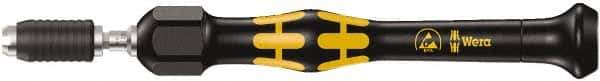 Wera - 1 Piece, 0.05 to 0.11 N/m, Adjustable Torque Limiting Screwdriver - 0.1575" Drive - Exact Tool & Supply
