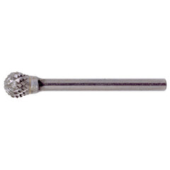 SD-42 Double Cut Solid Carbide Bur-Ball Shape - Exact Tool & Supply