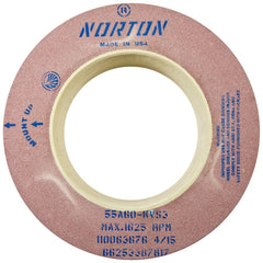Norton - Centerless & Cylindrical Grinding Wheels Wheel Diameter (Inch): 20 Wheel Width (Inch): 8 - Exact Tool & Supply
