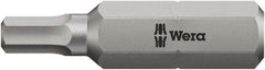 Wera - 10mm Hex Bit - 5/16" Hex Drive, 4" OAL - Exact Tool & Supply