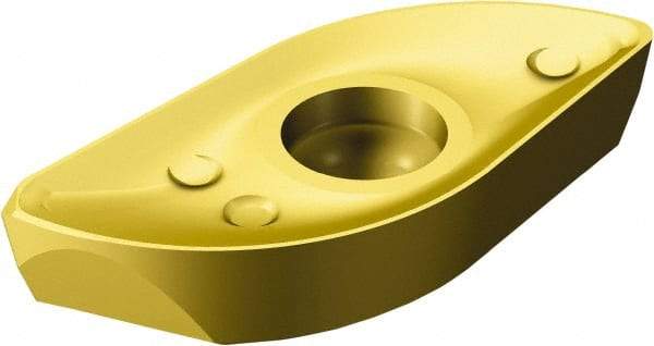 Sandvik Coromant - R2161603 MM Grade 2040 Carbide Milling Insert - TiCN/Al2O3/TiN Finish, 3.18mm Thick - Exact Tool & Supply