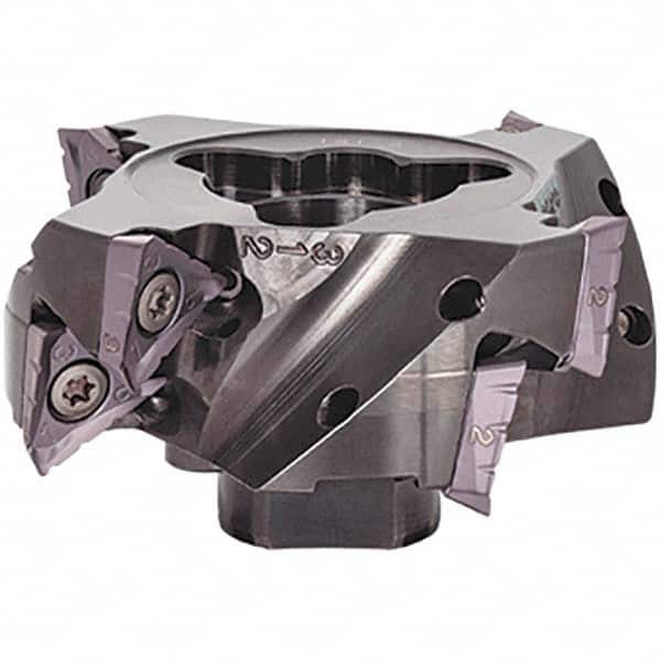 Tungaloy - 26mm Arbor Hole, Indexable High-Feed Face Mill - Exact Tool & Supply