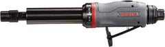 Proto - 1/4" Collet, Straight Handle, Straight Air Die Grinder - 28,000 RPM, Rear Exhaust, 2.7 CFM, 0.3 hp, 90 psi, 1/4" Inlet - Exact Tool & Supply