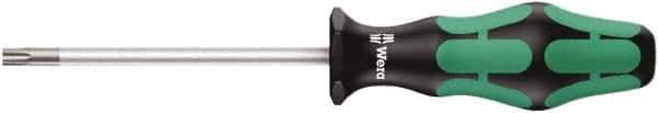 Wera - T27 Torx Driver - 300mm Blade Length, Ergonomic Handle - Exact Tool & Supply
