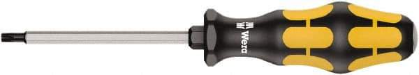 Wera - T27 Torx Driver - 125mm Blade Length, Ergonomic Handle - Exact Tool & Supply