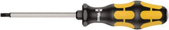 Wera - T27 Torx Driver - 125mm Blade Length, Ergonomic Handle - Exact Tool & Supply