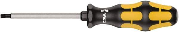 Wera - T30 Torx Driver - 150mm Blade Length, Ergonomic Handle - Exact Tool & Supply
