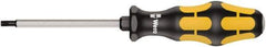 Wera - T30 Torx Driver - 150mm Blade Length, Ergonomic Handle - Exact Tool & Supply