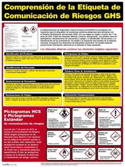 ComplyRight - Regulatory Compliance General Safety & Accident Prevention Training Kit - Spanish, 18" Wide x 24" High - Exact Tool & Supply