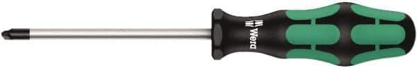 Wera - 3-1/8" Blade Length Tri-Point Screwdriver - Exact Tool & Supply