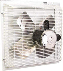 Schaefer Ventilation Equipment - Shutters Fan Size: 20 (Inch) Opening Height: 20-5/8 (Inch) - Exact Tool & Supply