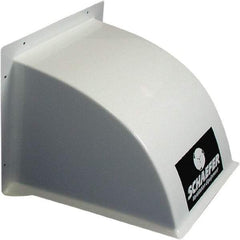 Schaefer Ventilation Equipment - Fan Weather Hood - For Exhaust Fans or Central Dust Collection Systems - Exact Tool & Supply