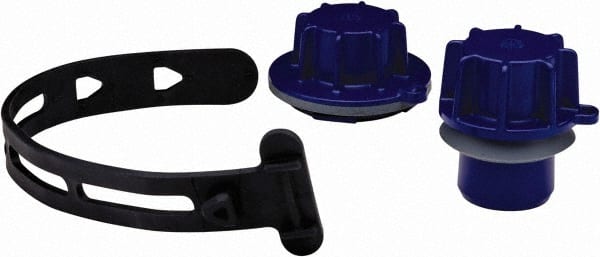 3M - PAPR & Supplied Air (SAR) Replacement Parts & Accessories; Accessory/Replacement Type: PAPR Systems ; Accessory Type: PAPR/SAR Headgear ; Type: PAPR/SAR Headgear ; Series Compatibility: 3M TR-600/800 ; Color: Blue/Black ; Description: (1) Battery Co - Exact Tool & Supply