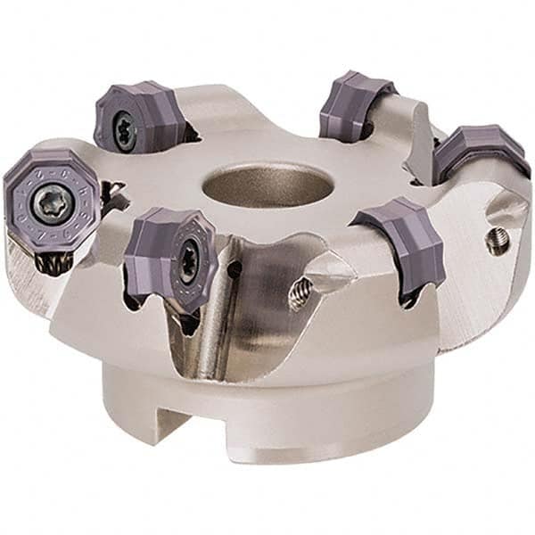 Tungaloy - Indexable Square-Shoulder Face Mill - Exact Tool & Supply
