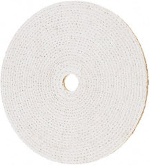 Value Collection - 12" Diam x 1/4" Thick Unmounted Buffing Wheel - 20 Ply, Polishing, 1-1/4" Arbor Hole, Hard Density - Exact Tool & Supply