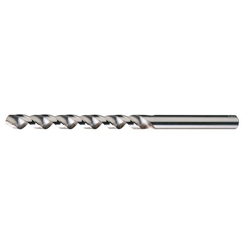 #44 RHS / RHC HSS 118 Degree Radial Point Fast Spiral Taper Length Drill - Bright - Exact Tool & Supply