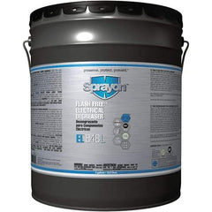 Sprayon - 5 Gallon Pail Electrical Grade Cleaner/Degreaser - 37,000 Volt Dielectric Strength, Nonflammable, Food Grade, Plastic Safe - Exact Tool & Supply