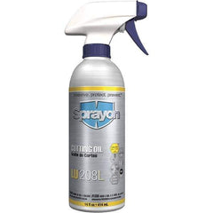Sprayon - Sprayon, 14 oz Bottle Cutting Fluid - Straight Oil, For Drilling, Cutting, Threading, Sawing, Reaming, Broaching, Grinding - Exact Tool & Supply