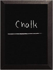 MasterVision - 24" High x 36/0" Wide Chalk Board - Laminate, Includes Mounting Kit - Exact Tool & Supply