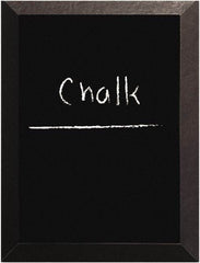 MasterVision - 36" High x 48/0" Wide Chalk Board - Laminate, Includes Mounting Kit - Exact Tool & Supply