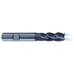 8mm Dia. - 63mm OAL - 4 FL Variable Helix Nano-A Carbide End Mill - Exact Tool & Supply