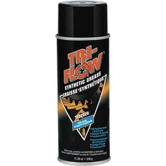 Tri-Flow - 11.25 oz Aerosol Synthetic High Temperature Grease - Translucent White, Food Grade & High Temperature, 400°F Max Temp, - Exact Tool & Supply