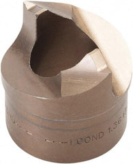 Greenlee - 1" Conduit Round Punch - 1.36" Hole Diam - Exact Tool & Supply