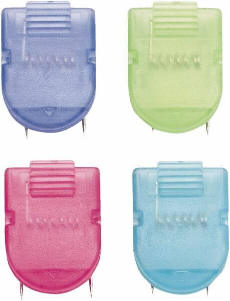 ADVANTUS - Display & Organizer Accessories Type: Fabric Panel Wall Clip For Use With: Fabric Cubical Wall Panels - Exact Tool & Supply