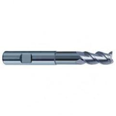20mm Dia. - 126mm OAL - 3 FL Variable Helix Bright Carbide End Mill - Exact Tool & Supply
