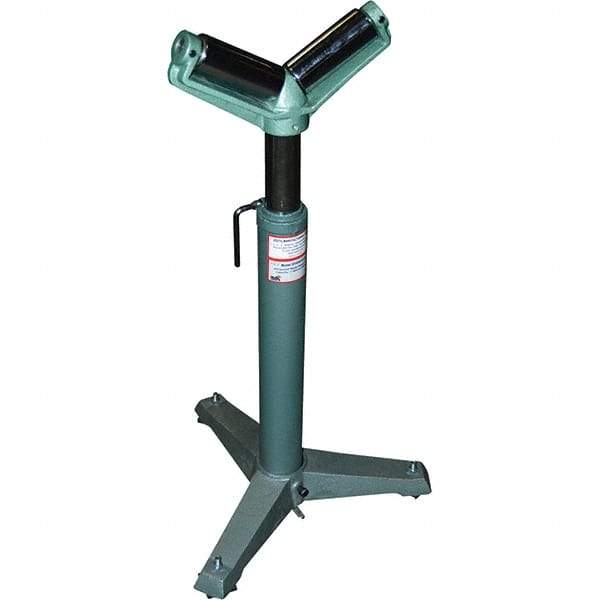 Vestil - Roller Support Stands & Accessories Type: Heavy-Duty Roller Support Capacity (Lb.): 1,760 - Exact Tool & Supply