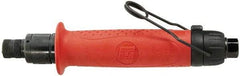 Universal Tool - 1/4" Bit Holder, 1,700 RPM, Inline Handle Air Screwdriver - 5 to 30 In/Lb Torque, 4 CFM - Exact Tool & Supply