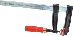 Bessey - 12" Capacity, 4-1/2" Throat Depth Steel Bar Clamp - 950 Lb Clamping Pressure, 16" OAL - Exact Tool & Supply