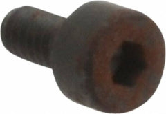 Holo-Krome - M2x0.40 Metric Coarse Hex Socket Drive, Socket Cap Screw - Grade 12.9 Alloy Steel, Black Oxide Finish, Fully Threaded, 4mm Length Under Head - Exact Tool & Supply