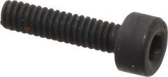 Holo-Krome - M2x0.40 Metric Coarse Hex Socket Drive, Socket Cap Screw - Grade 12.9 Alloy Steel, Black Oxide Finish, Fully Threaded, 8mm Length Under Head - Exact Tool & Supply