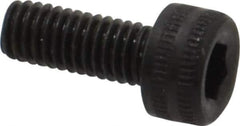 Holo-Krome - M3x0.50 Metric Coarse Hex Socket Drive, Socket Cap Screw - Grade 12.9 Alloy Steel, Black Oxide Finish, Fully Threaded, 8mm Length Under Head - Exact Tool & Supply