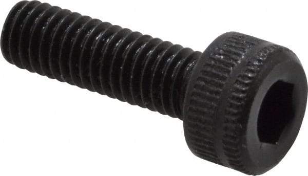 Holo-Krome - M3x0.50 Metric Coarse Hex Socket Drive, Socket Cap Screw - Grade 12.9 Alloy Steel, Black Oxide Finish, Fully Threaded, 10mm Length Under Head - Exact Tool & Supply