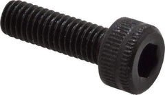 Holo-Krome - M3x0.50 Metric Coarse Hex Socket Drive, Socket Cap Screw - Grade 12.9 Alloy Steel, Black Oxide Finish, Fully Threaded, 10mm Length Under Head - Exact Tool & Supply