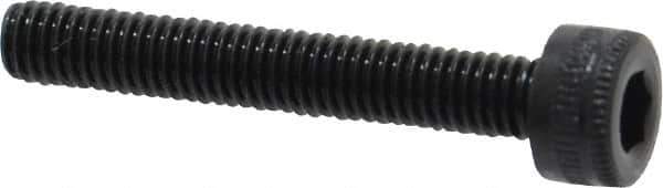 Holo-Krome - M3x0.50 Metric Coarse Hex Socket Drive, Socket Cap Screw - Grade 12.9 Alloy Steel, Black Oxide Finish, Fully Threaded, 20mm Length Under Head - Exact Tool & Supply