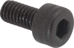 Holo-Krome - M4x0.70 Metric Coarse Hex Socket Drive, Socket Cap Screw - Grade 12.9 Alloy Steel, Black Oxide Finish, Fully Threaded, 8mm Length Under Head - Exact Tool & Supply