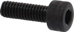 Holo-Krome - M4x0.70 Metric Coarse Hex Socket Drive, Socket Cap Screw - Grade 12.9 Alloy Steel, Black Oxide Finish, Fully Threaded, 12mm Length Under Head - Exact Tool & Supply