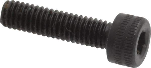 Holo-Krome - M4x0.70 Metric Coarse Hex Socket Drive, Socket Cap Screw - Grade 12.9 Alloy Steel, Black Oxide Finish, Fully Threaded, 16mm Length Under Head - Exact Tool & Supply
