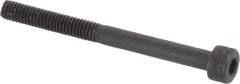 Holo-Krome - M4x0.70 Metric Coarse Hex Socket Drive, Socket Cap Screw - Grade 12.9 Alloy Steel, Black Oxide Finish, Partially Threaded, 45mm Length Under Head - Exact Tool & Supply