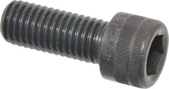 Holo-Krome - M12x1.75 Metric Coarse Hex Socket Drive, Socket Cap Screw - Grade 12.9 Alloy Steel, Black Oxide Finish, Fully Threaded, 30mm Length Under Head - Exact Tool & Supply
