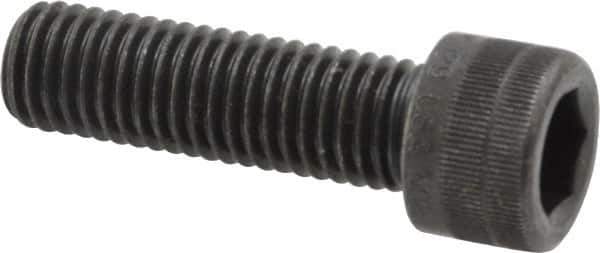 Holo-Krome - M12x1.75 Metric Coarse Hex Socket Drive, Socket Cap Screw - Grade 12.9 Alloy Steel, Black Oxide Finish, Fully Threaded, 40mm Length Under Head - Exact Tool & Supply