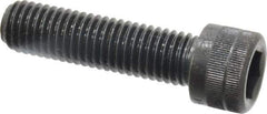 Holo-Krome - M12x1.75 Metric Coarse Hex Socket Drive, Socket Cap Screw - Grade 12.9 Alloy Steel, Black Oxide Finish, Fully Threaded, 45mm Length Under Head - Exact Tool & Supply