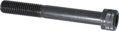 Holo-Krome - M12x1.75 Metric Coarse Hex Socket Drive, Socket Cap Screw - Grade 12.9 Alloy Steel, Black Oxide Finish, Partially Threaded, 90mm Length Under Head - Exact Tool & Supply
